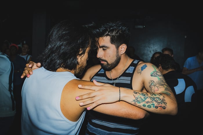 Dancers at Queerchata Los Angeles